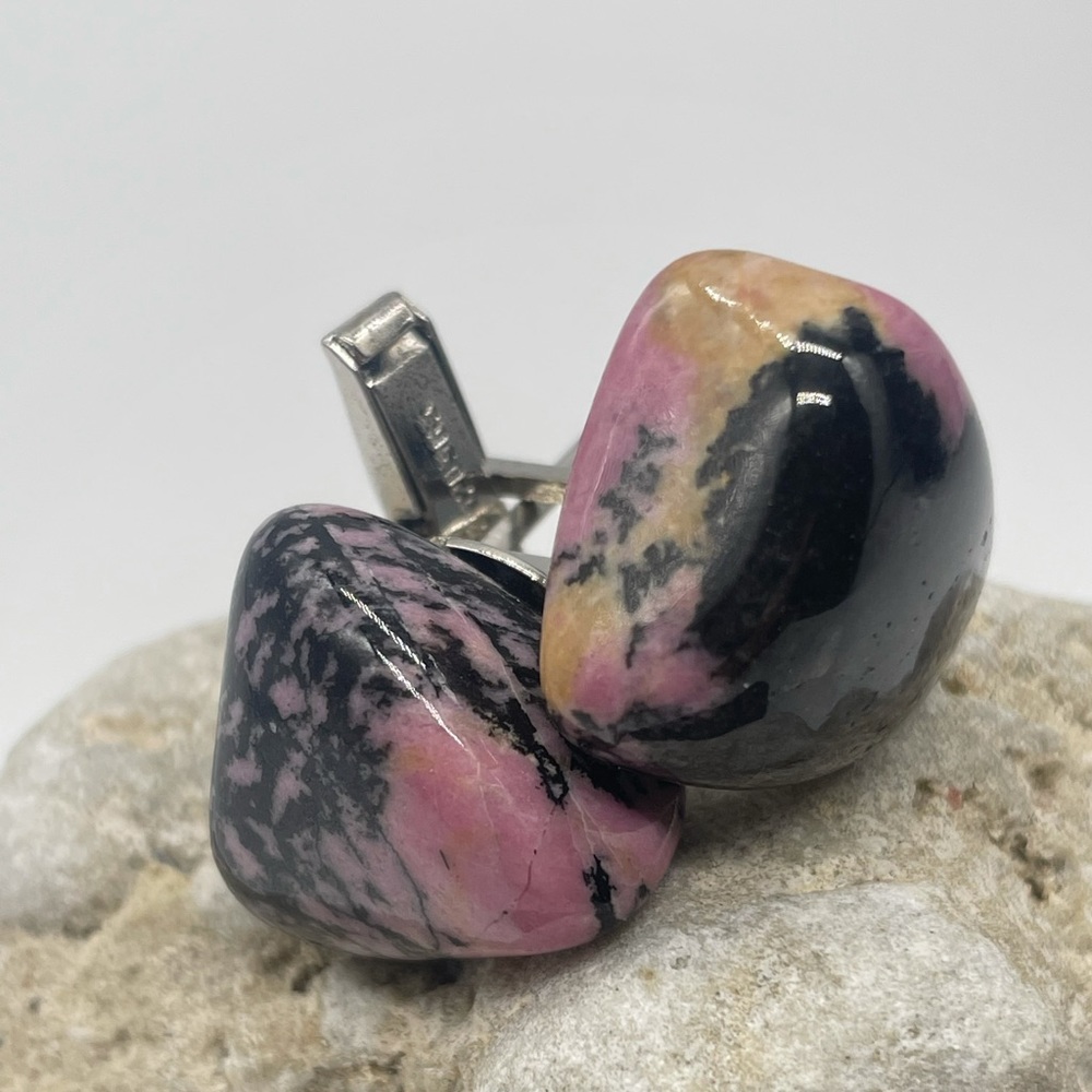Estate Find: Polished Stone Cufflinks